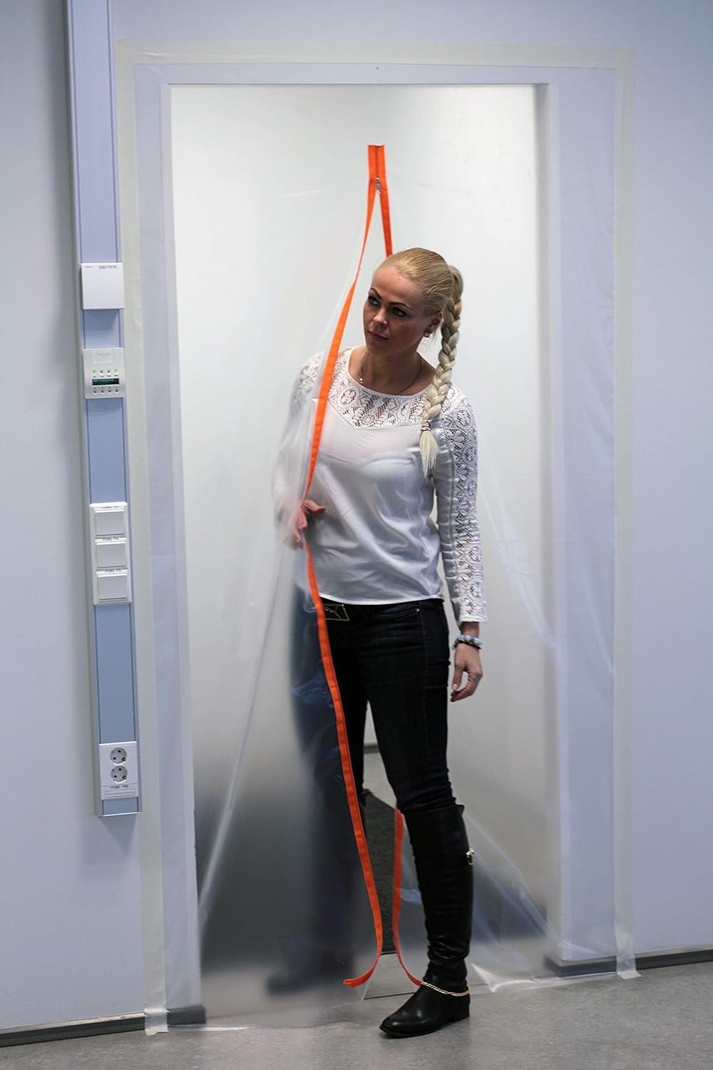 Professional Zipper Door, Dust Protection Wall, Barrier for Dust Containment