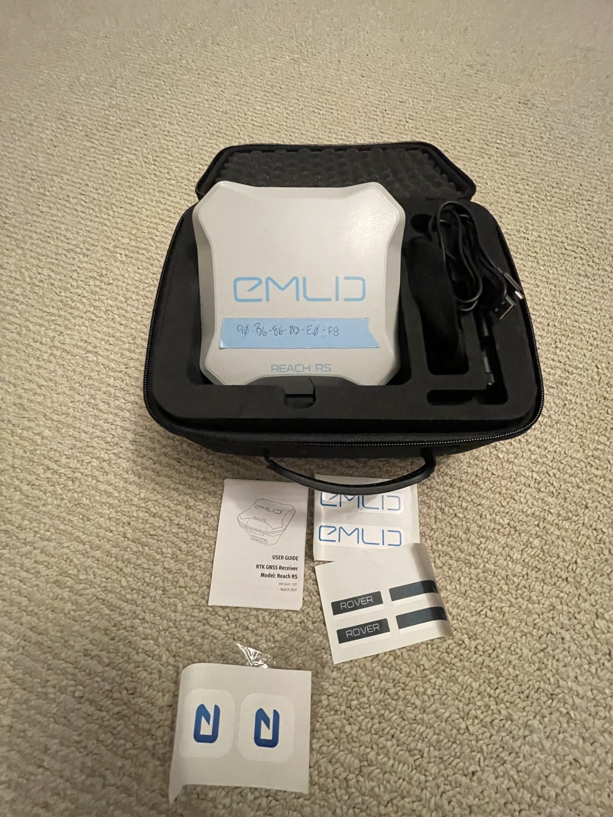 Emlid Reach RS GNSS Receiver RTK GNSS Survey Kit Tested – SINGLE UNIT