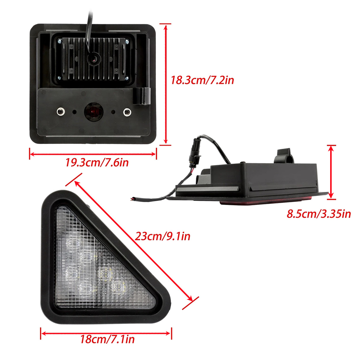 LED Exterior Light Kit Headlight Tail Light 7259523 For Bobcat Skid Steer Loader