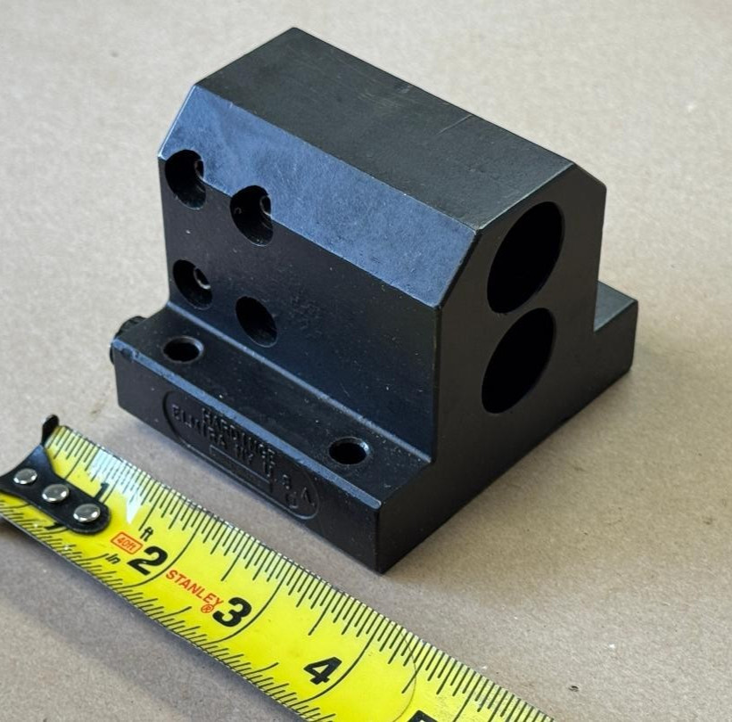 HARDINGE LATHE TOOL HOLDER 3/4″ HOLE DIA , FROM HARDINGE CONQUEST T42SP, ITEM C