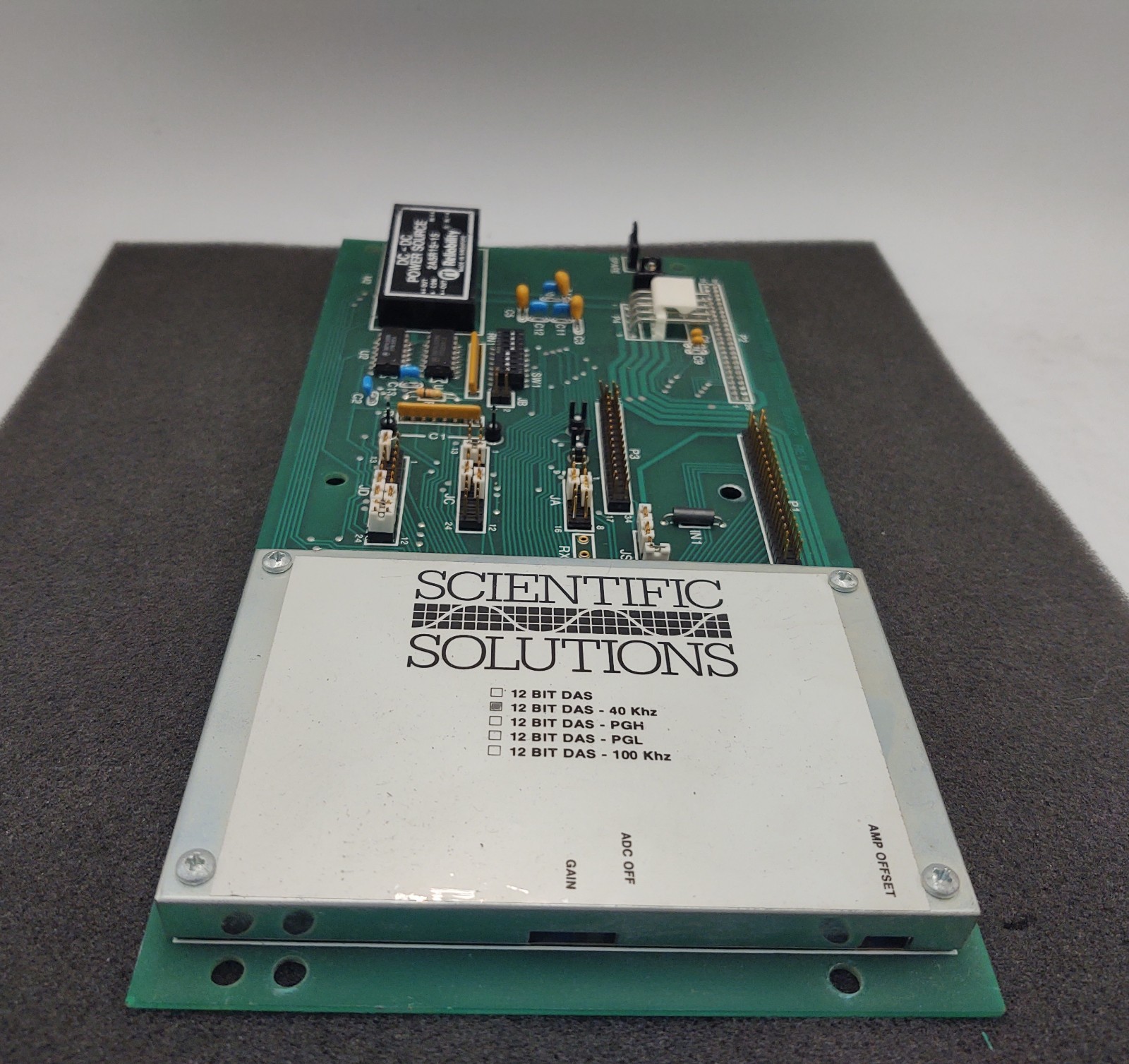 Scientific Solutions AD221 12-Bit DAS Data Acquisition Board Vintage ISA Card