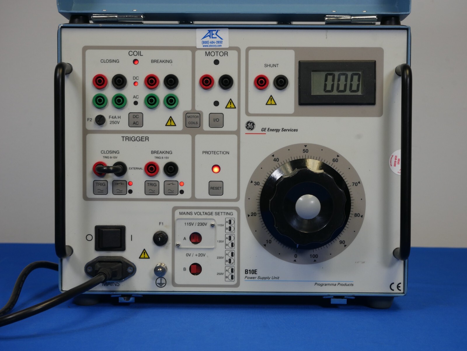 Megger B10E Voltage Power Supply 24V – 250V AC or DC output