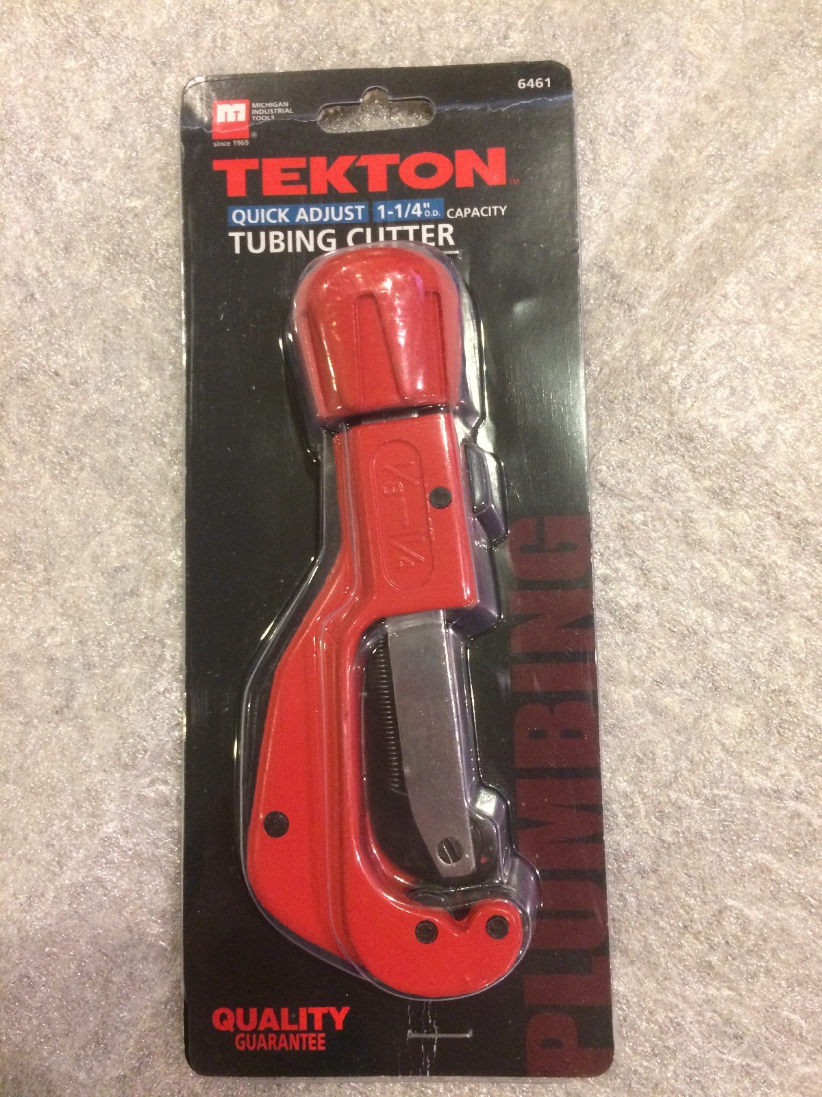 Tekton Plumbing Tubing Copper Brass Plastic Cutter 1/8″ to 1-1/4″ OD #6461