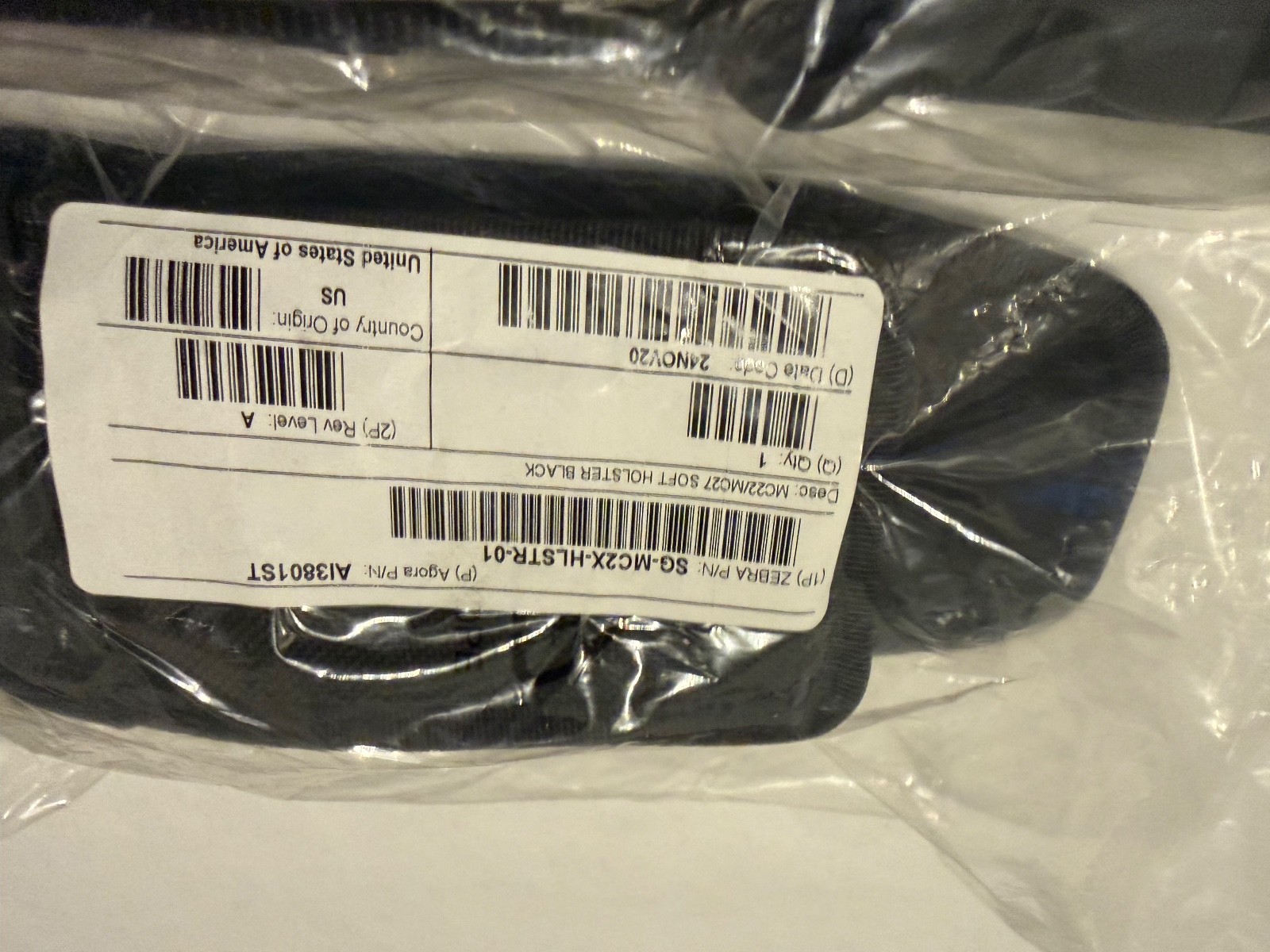 Zebra MC2200 MC2700 Holster and Belt Accessory Bundle New OEM
