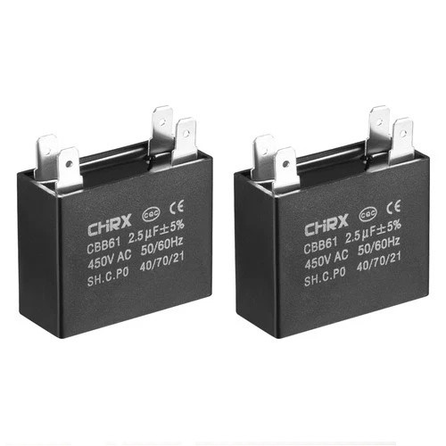 CBB61 24uF 350 V AC Small gasoline Generator 50/60Hz SH capacitor CQC~