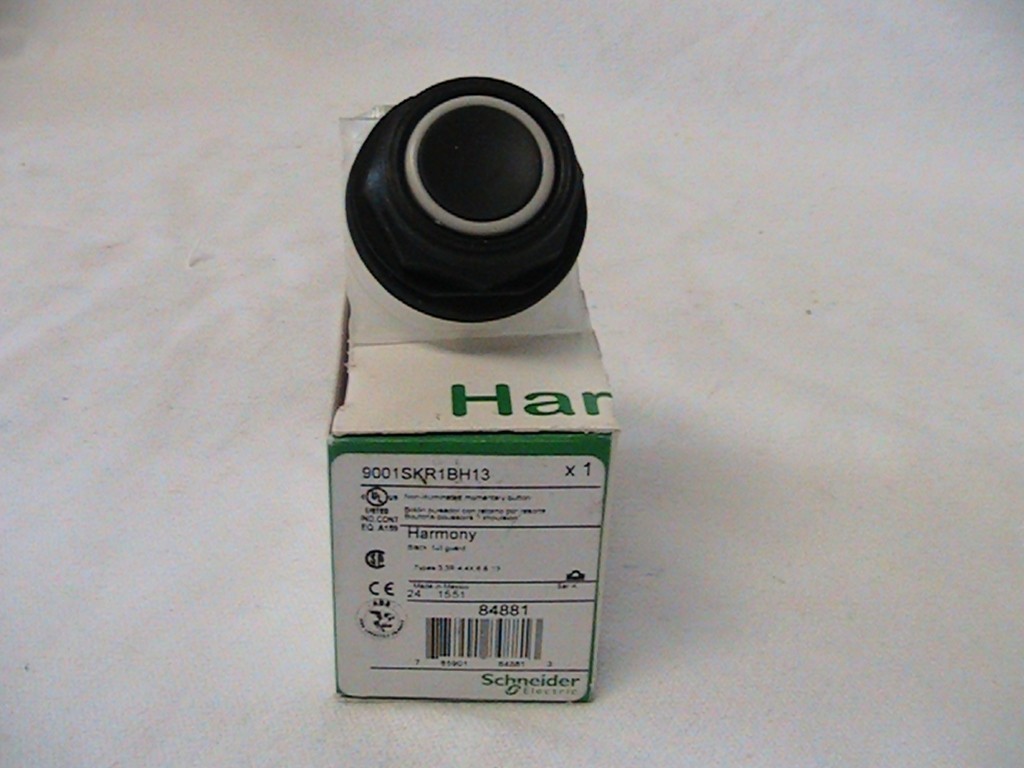 1 NEW SCHNEIDER ELECTRIC HARMONY NON-ILLUMINATED MOMENTARY BUTTON 9001 SKR1BH13