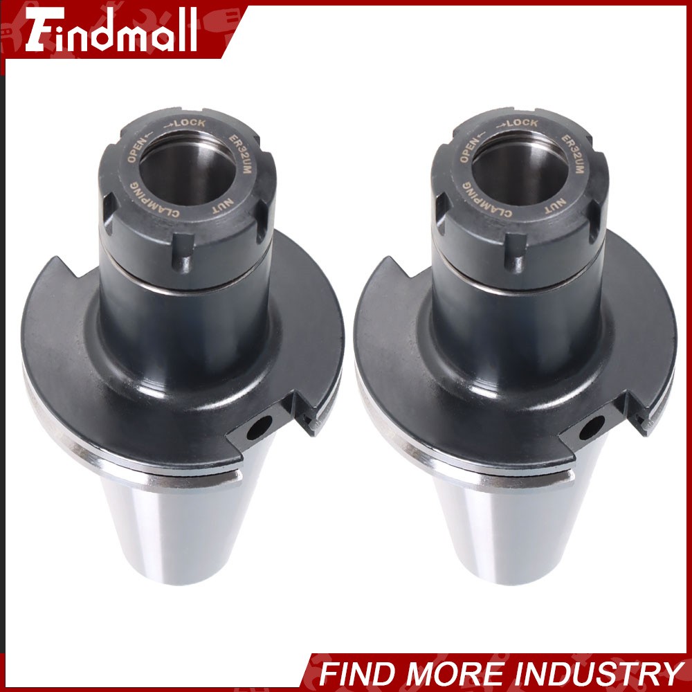 CAT50-ER32 COLLET CHUCK 4″ Gage Length—4 CHUCKS NEW Tool Holder Set