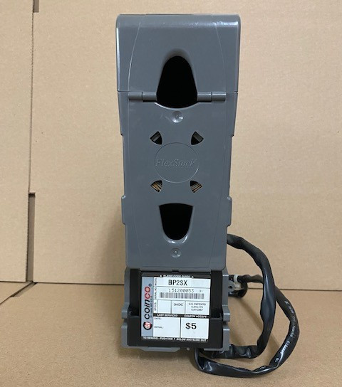 Coinco BP2SX Bill Acceptor, MDB, Accepts $1 & $5, Refurbished w/90 Day Warranty