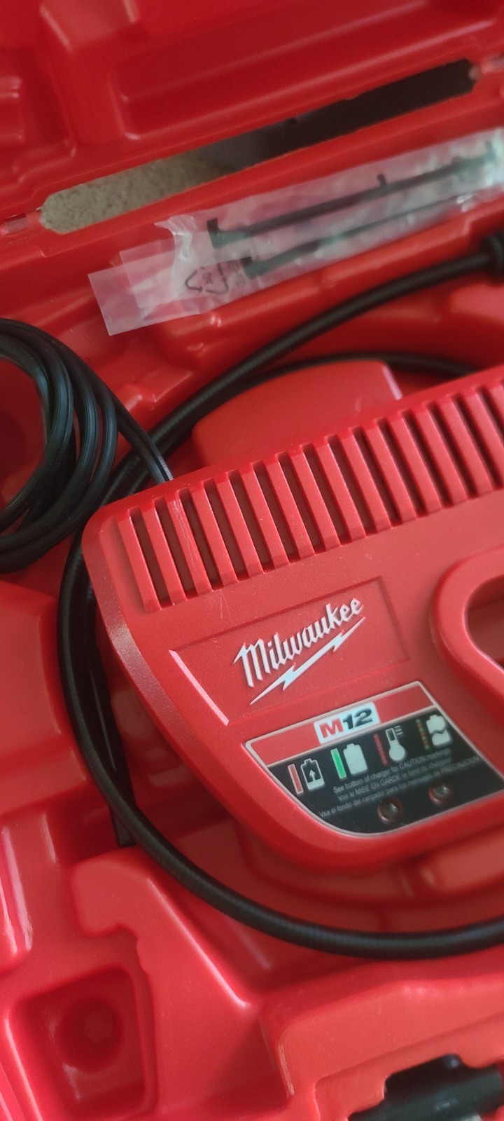 NEW Milwaukee M12 M-Spector 360 Kit with Case, & Charger (2313-21) *No Battery*