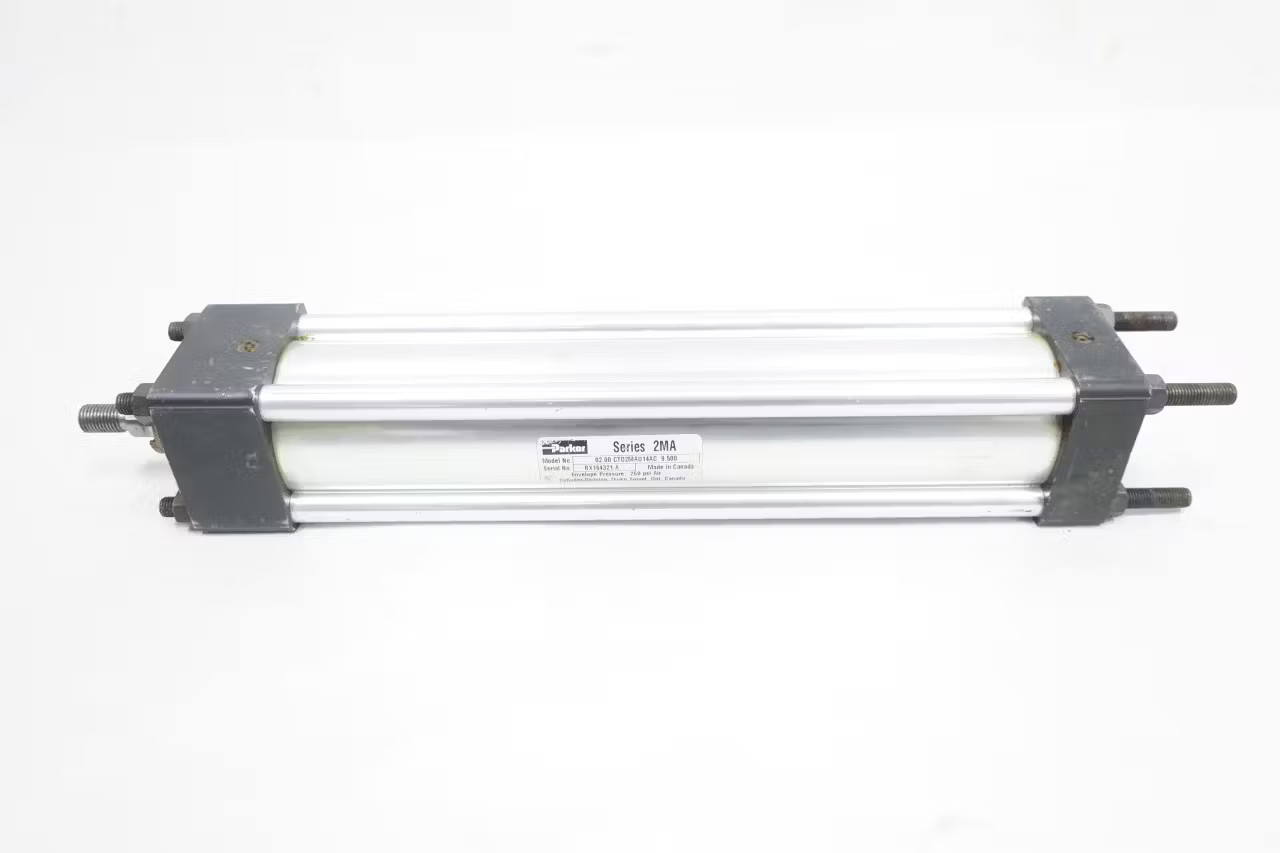 Parker 02.00 CTD2MAU14AC 9.500 Double Acting Pneumatic Cylinder 2in 9-1/2in