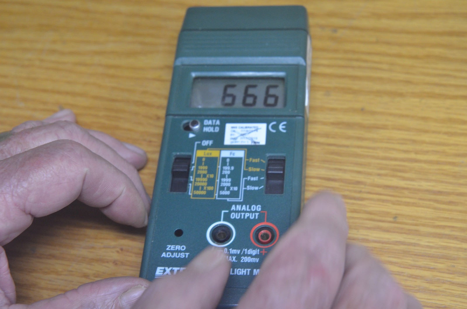 Extech Lightmeter 401025 Parts Only (6-D)