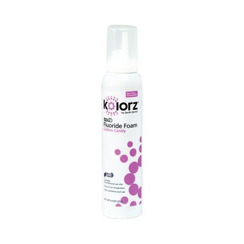 DMG 766203 Kolorz 60 Second Fluoride Dental Foam Cotton Candyz 2/PK 4.4 Oz