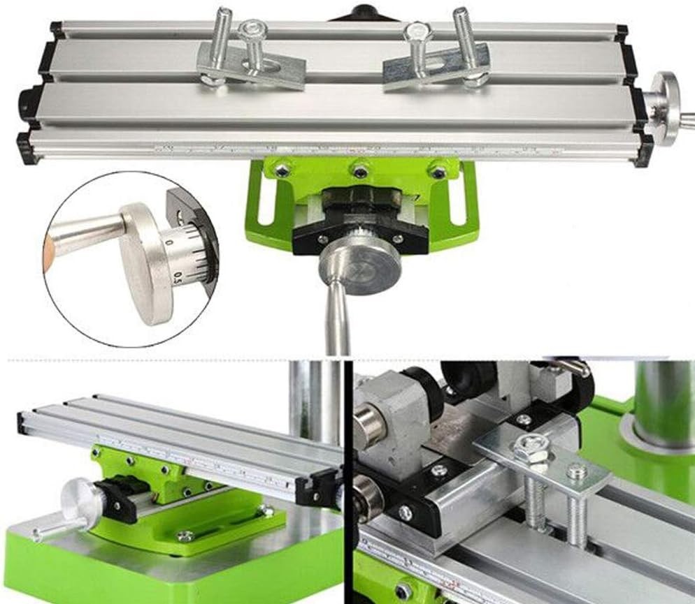 Compact Aluminum Worktable for Precision Milling – No Assembly Required, 440 lbs