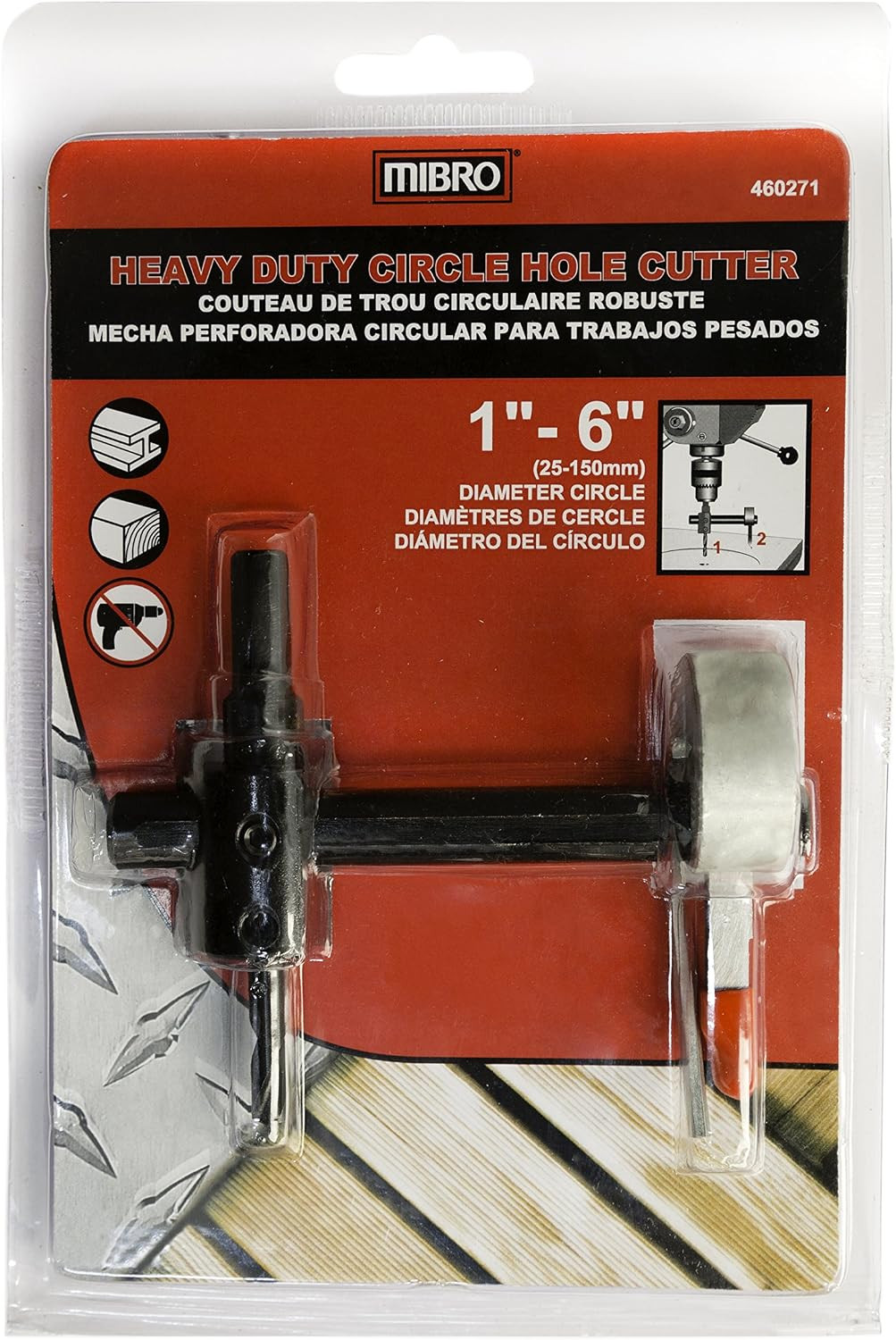 460271 Adjustable Circle Hole Cutter