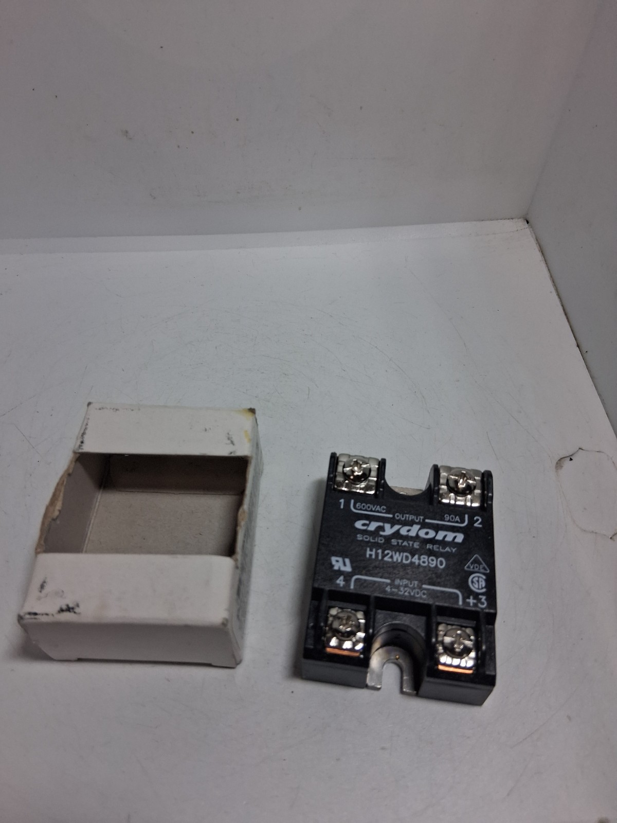CRYDOM H12WD4890 SOLID STATE RELAY 600VAC 90A NIB