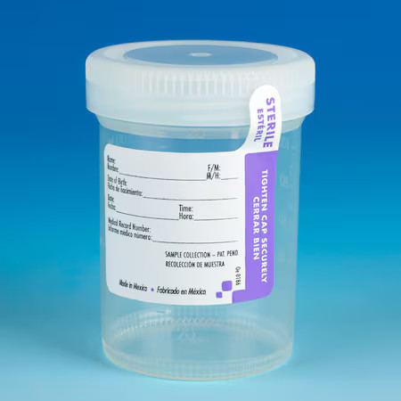 Globe Scientific 6528 Airtight Container, 120Ml, Pk300