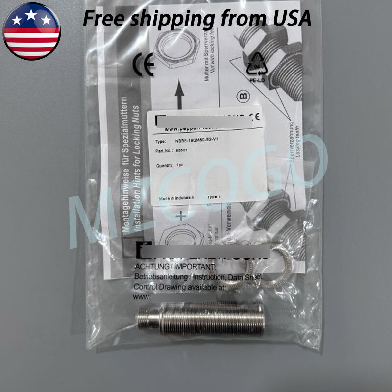 New For Pepperl Fuchs NBB8-18GM50-E2-V1 Proximity Sensor 10-30v-dc 200mA 4-Pin