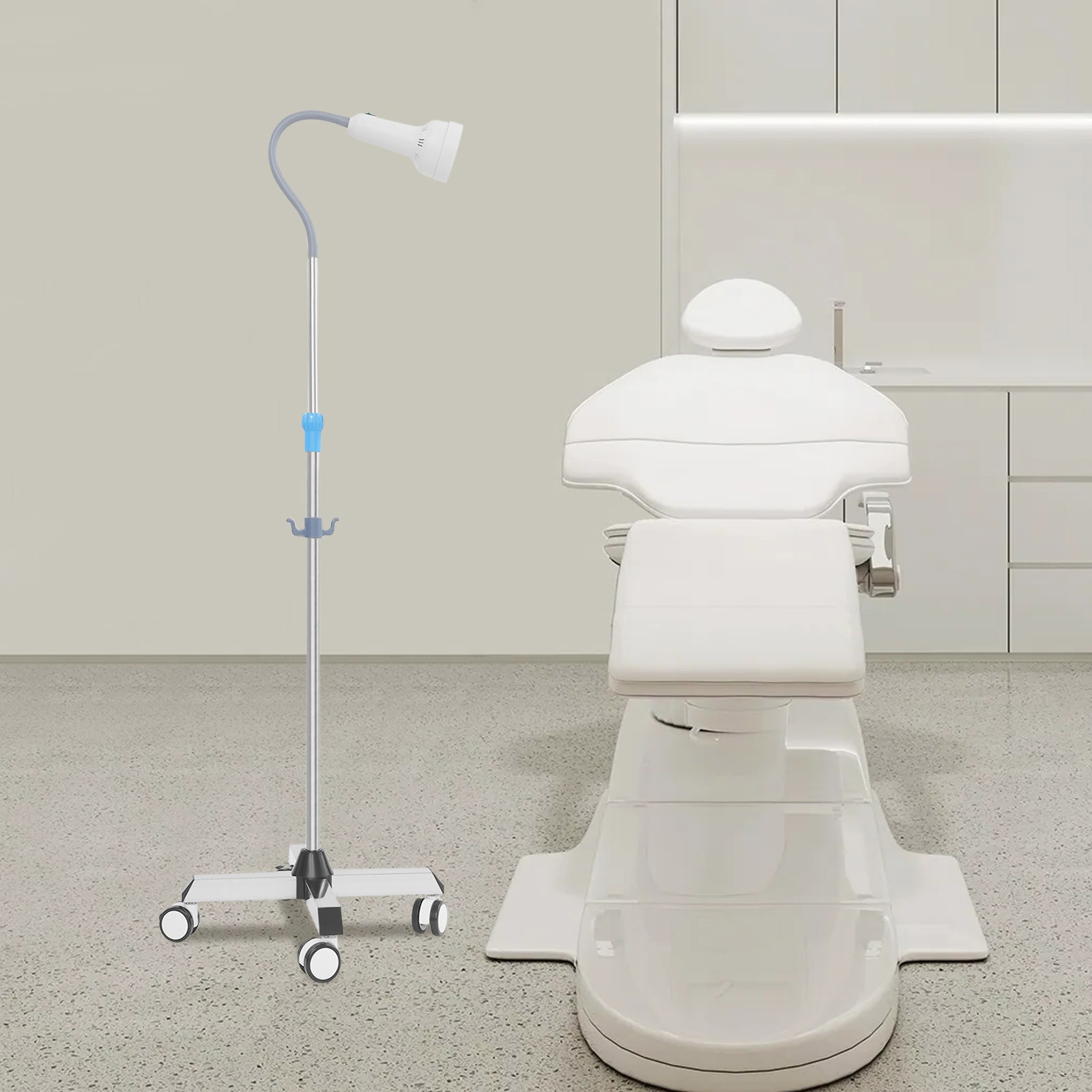 Exam Light 30W LED Medical Exam Lamp Mobile Surgical Examination Lamp 110-220V