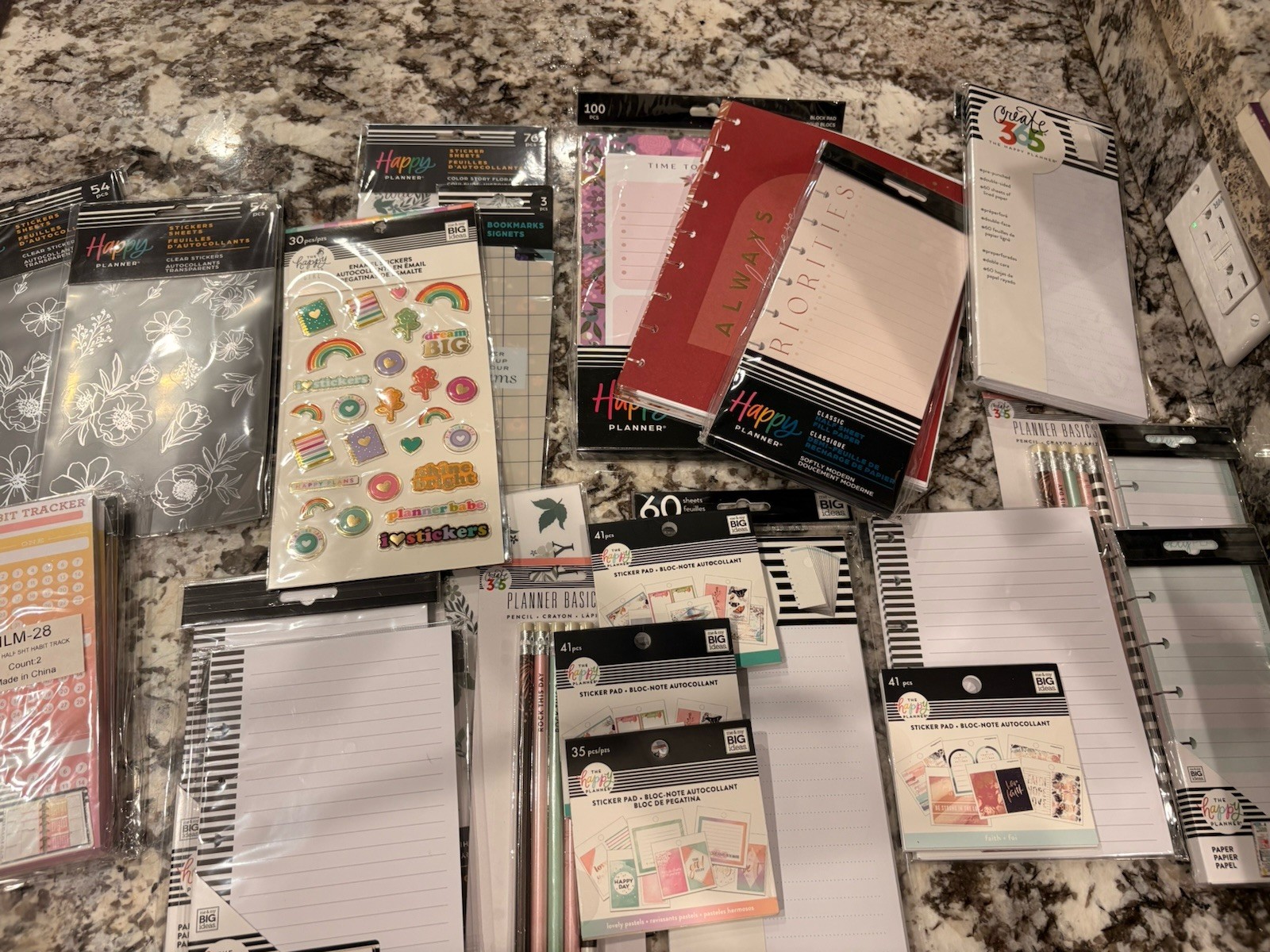 Happy Planner Classic/Mini, Notes, Accessories, Stickers NEW – # 2