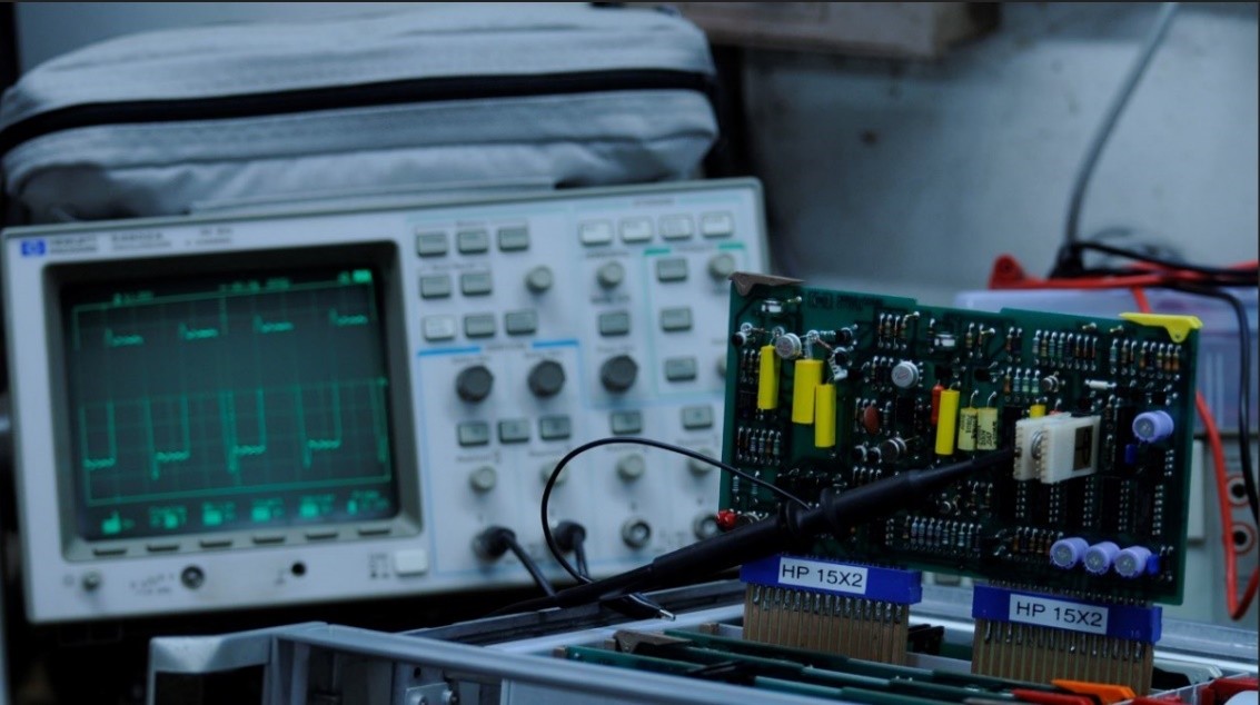 HP AGILENT HP 140 HP 140T 141T SPECTRUM ANALYZER FOUR BOARD EXTENDER KIT FORM