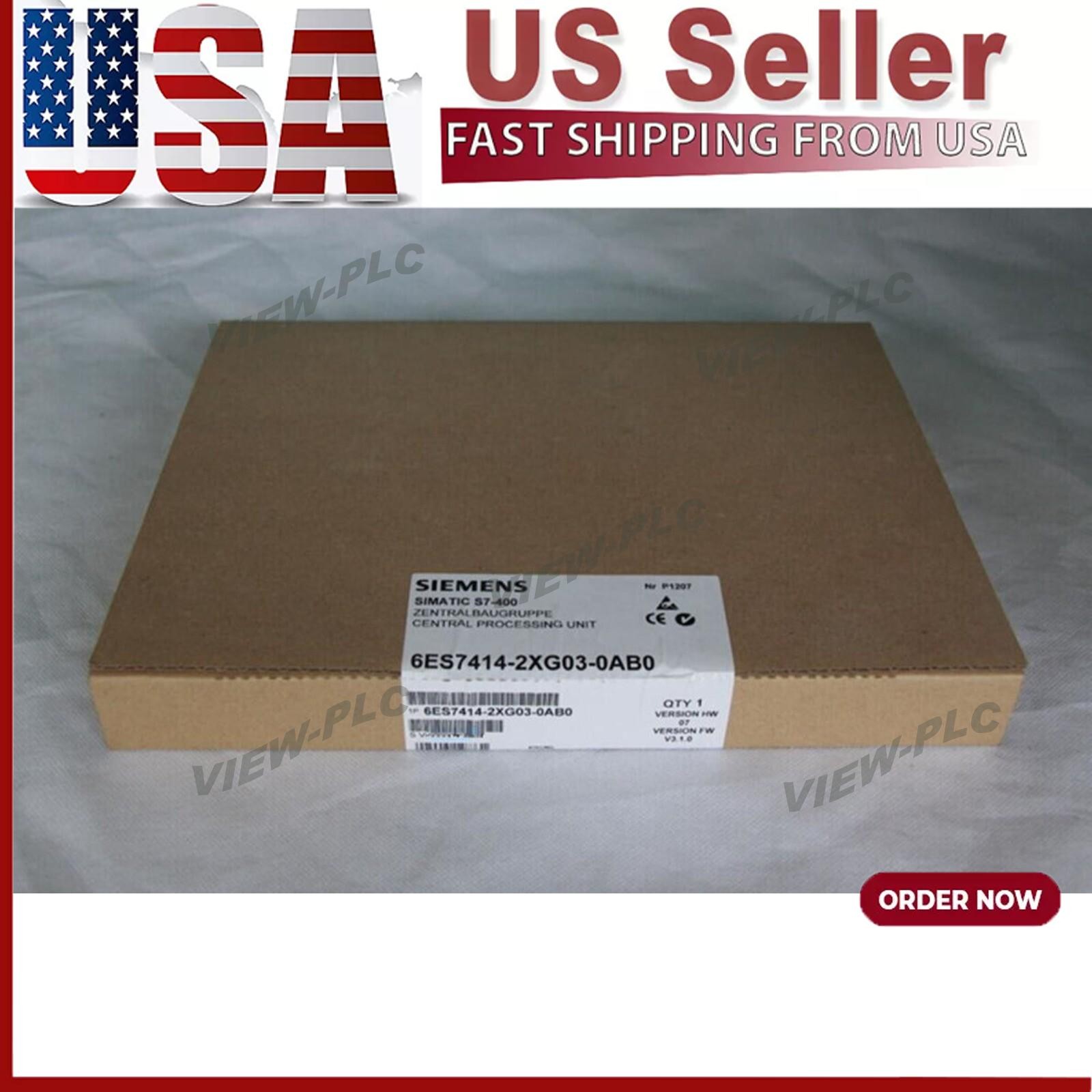 New Siemens 6ES7 414-2XG03-0AB0 6ES7414-2XG03-0AB0 SIMATIC S7-400 CPU 414-2