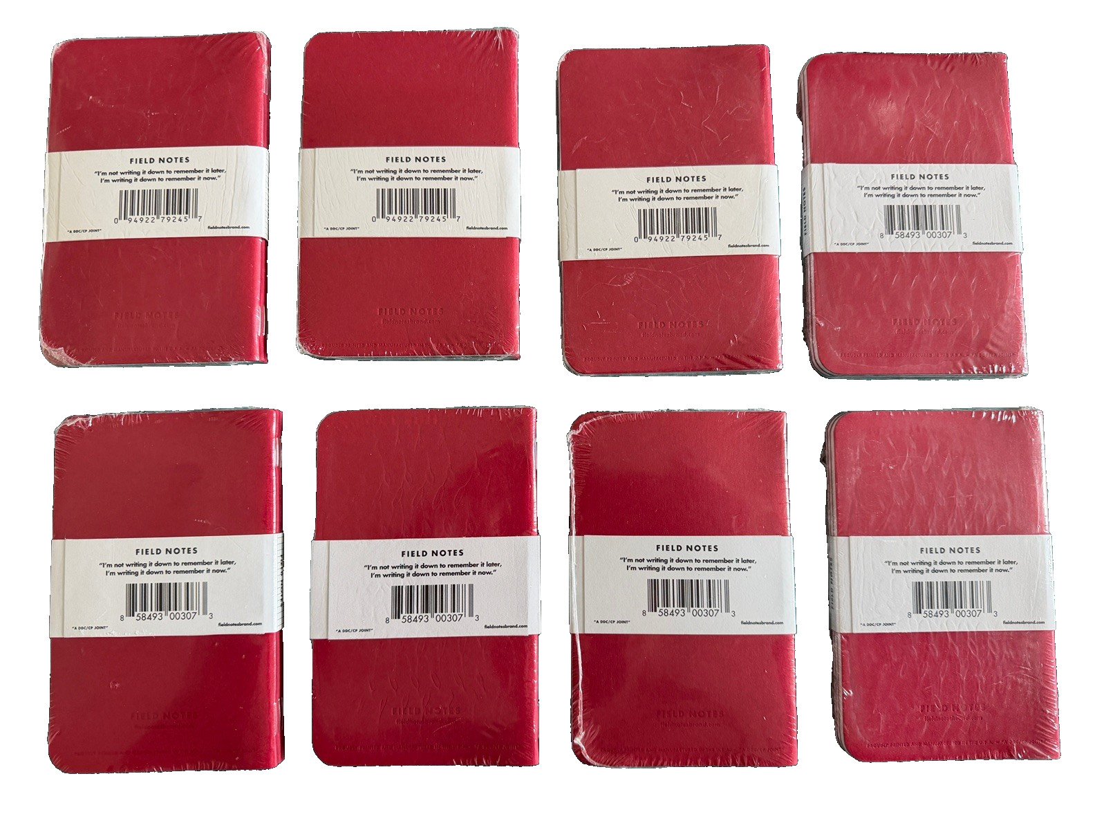 FOR SALE: Rare/Vintage-BRAND NEW/ORIGINAL SEAL-Field Notes Red Blooded FN-01b