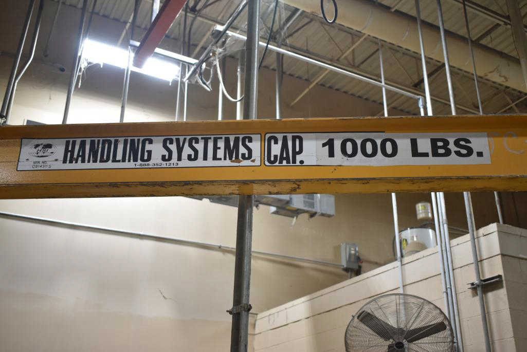1,000 LB X 144′ HANDLING SYSTEM 360 JIB CRANE: STOCK #81329