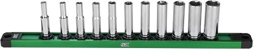 SK01344 SK 11 Piece SAE 1/4-In Drive Set Deep Socket Set – 1PK
