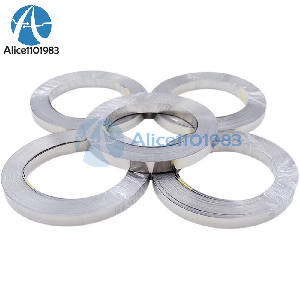 0.1/0.12/0.15/0.2mm Nickel Plated Steel Strap Sheet For Battery Spot Welder