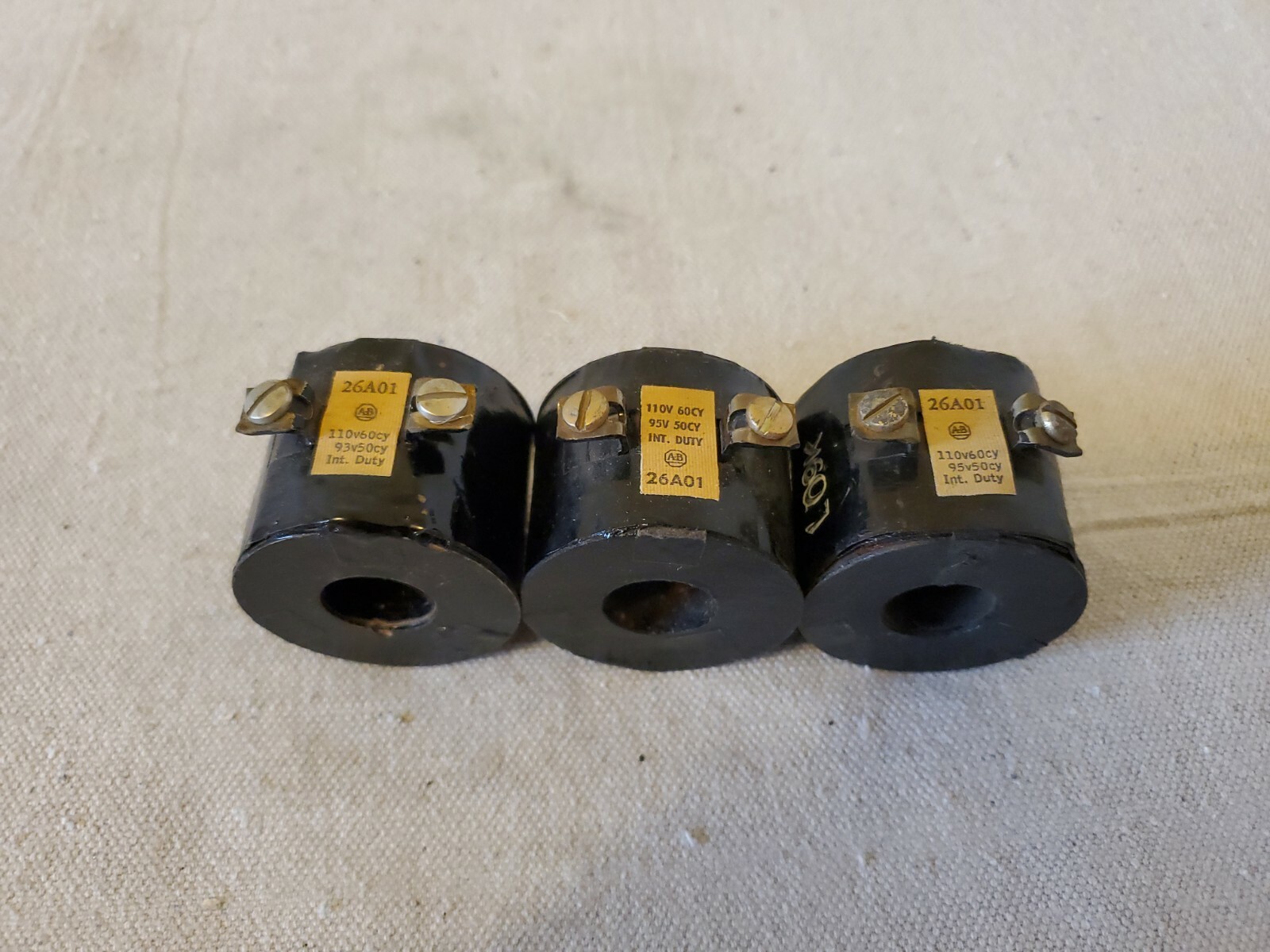Allen Bradley 26A01 Coil 110V 60CY/95V 50CY Pack Of 3