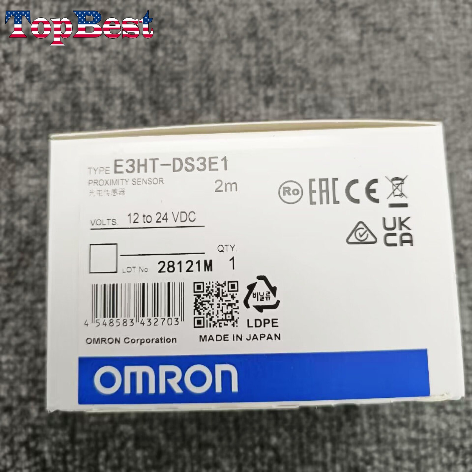 Reflective Photoelectric Switch Sensor For Omron Automation & Safety E3HT-DS3E1
