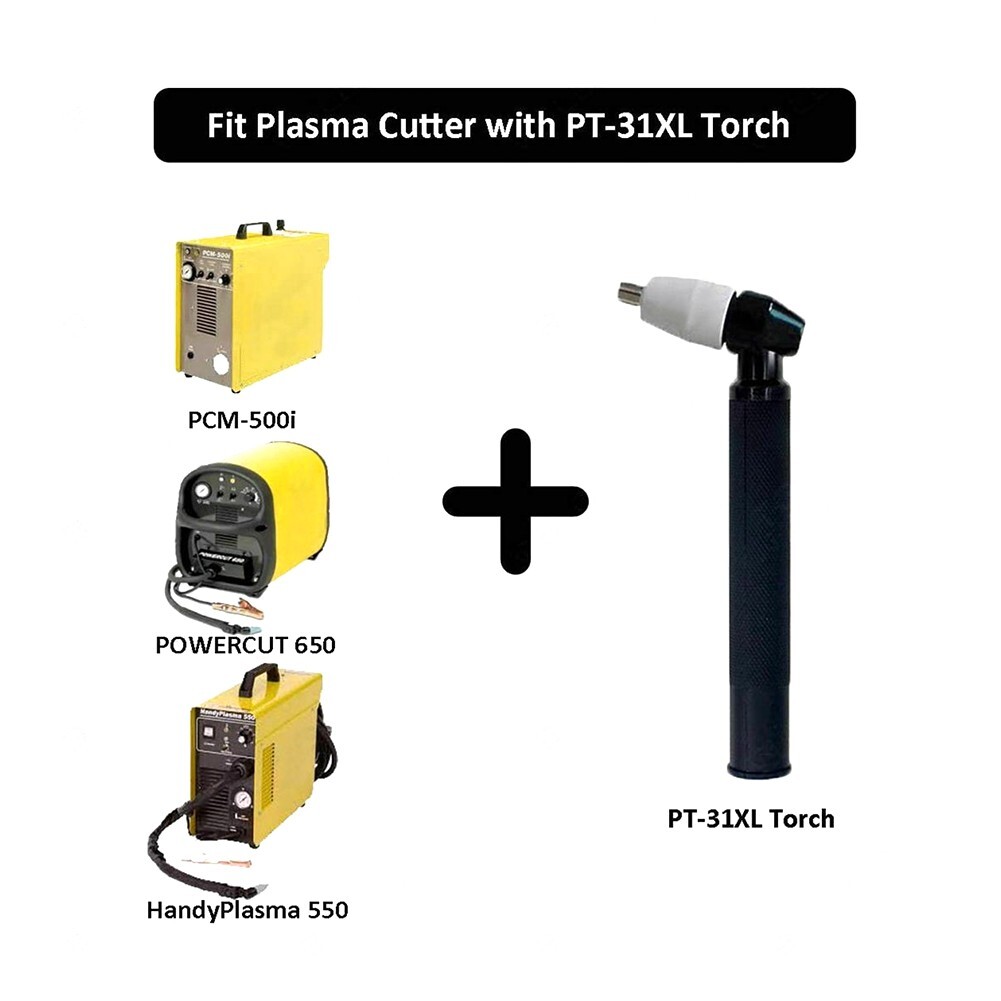 1set Plasma Electrode Tip XT Shield Cup Ring Kit 0.96mm For ES AB PCM-500i 50pcs