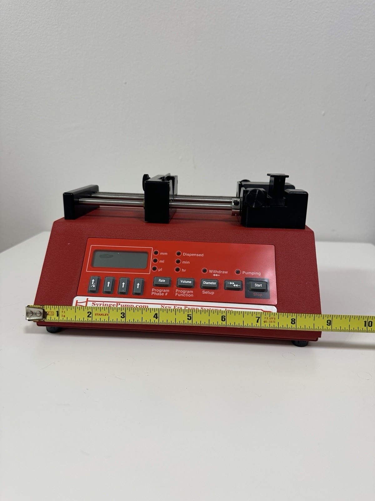 New Era Pump Systems | Single Syringe Pump NE-1000 | Holds Syringes up to 60mL