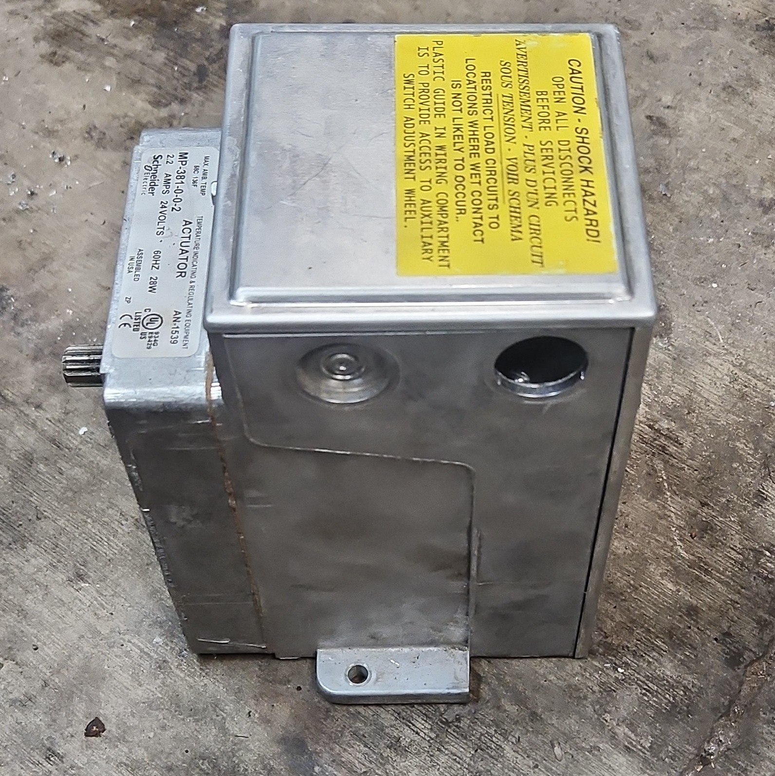 Schneider Electric MP-381-0-0-2 24 V Modutrol Motor Actuator MP-381-0-0-2