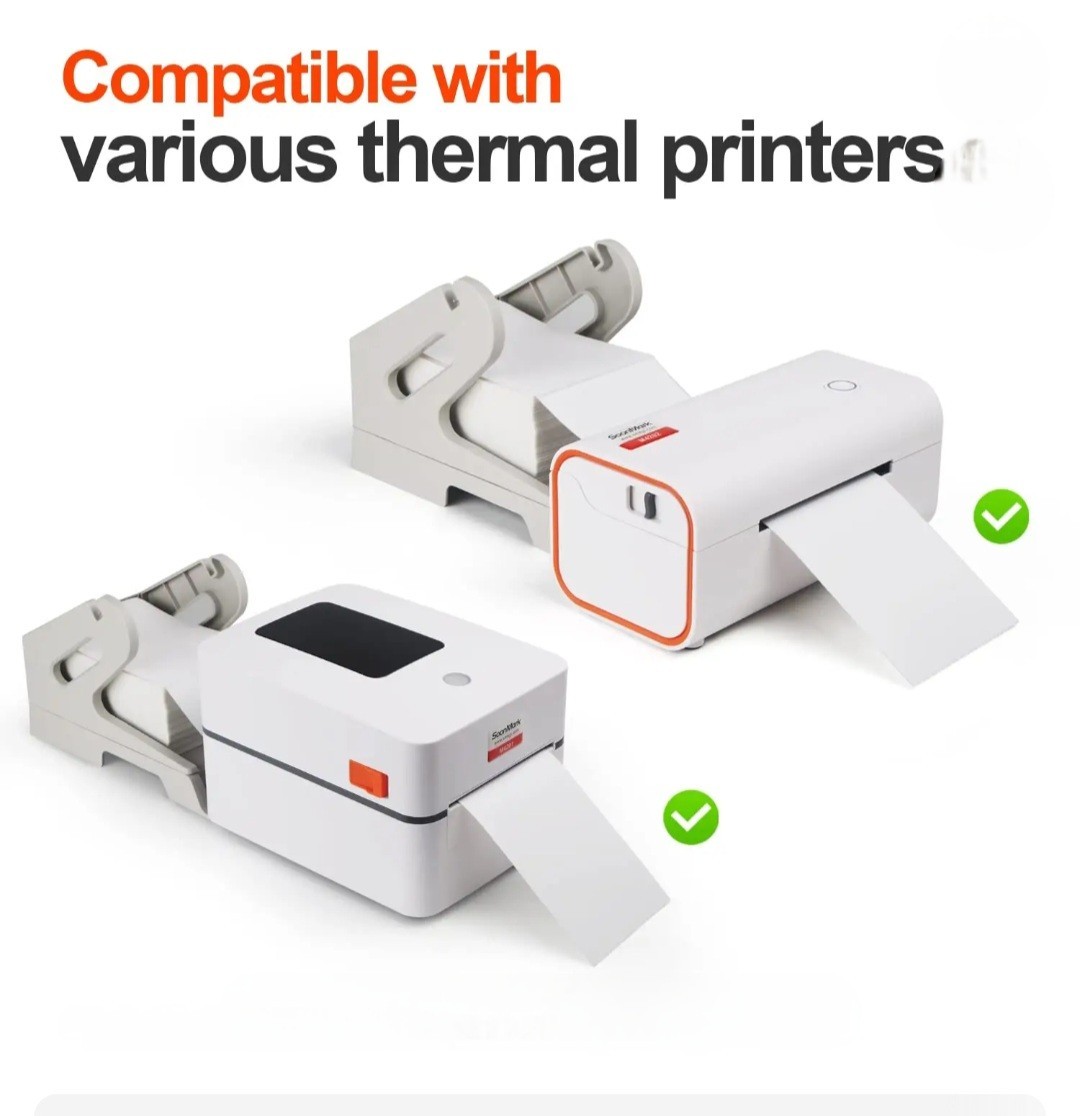 4″x6″ Direct Thermal Shipping Labels Thermal Printers Fanfold 500 Lables