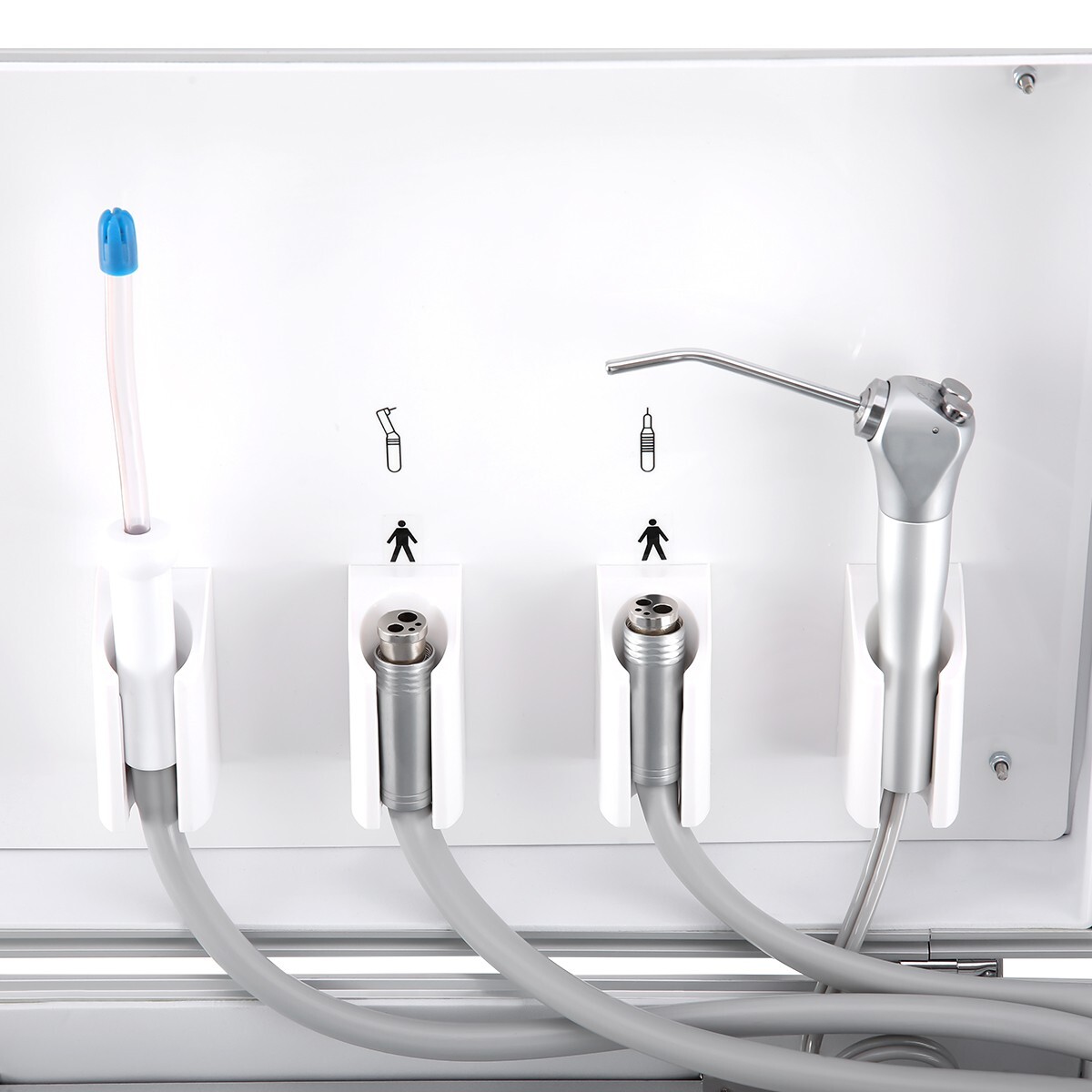 Unidad De Entrega Dental portatil compresor de aire succión 4 hoyos /silla