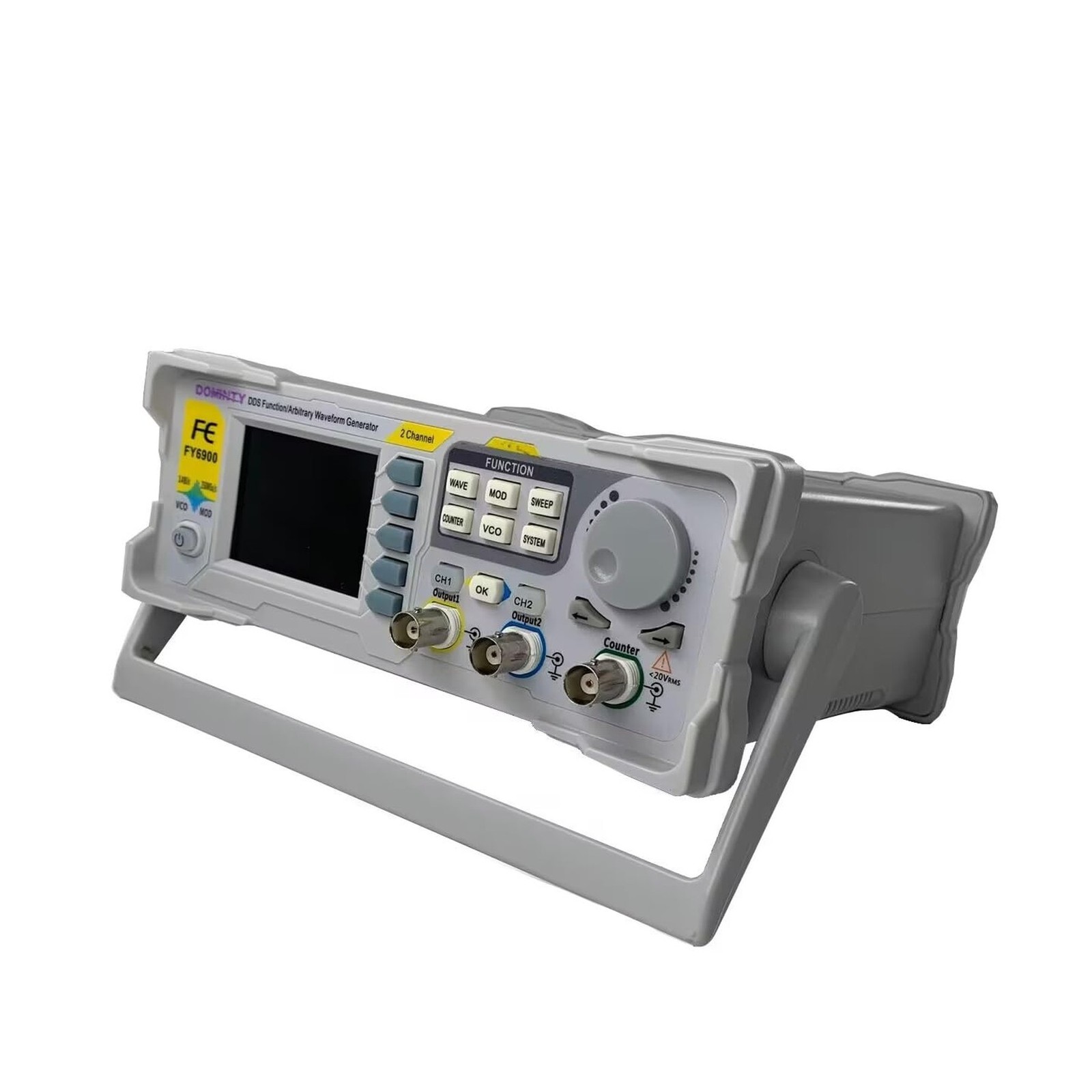 Function Generator AC100-240V FY6900 60MHz Double Channel DDS Function Arbitr…