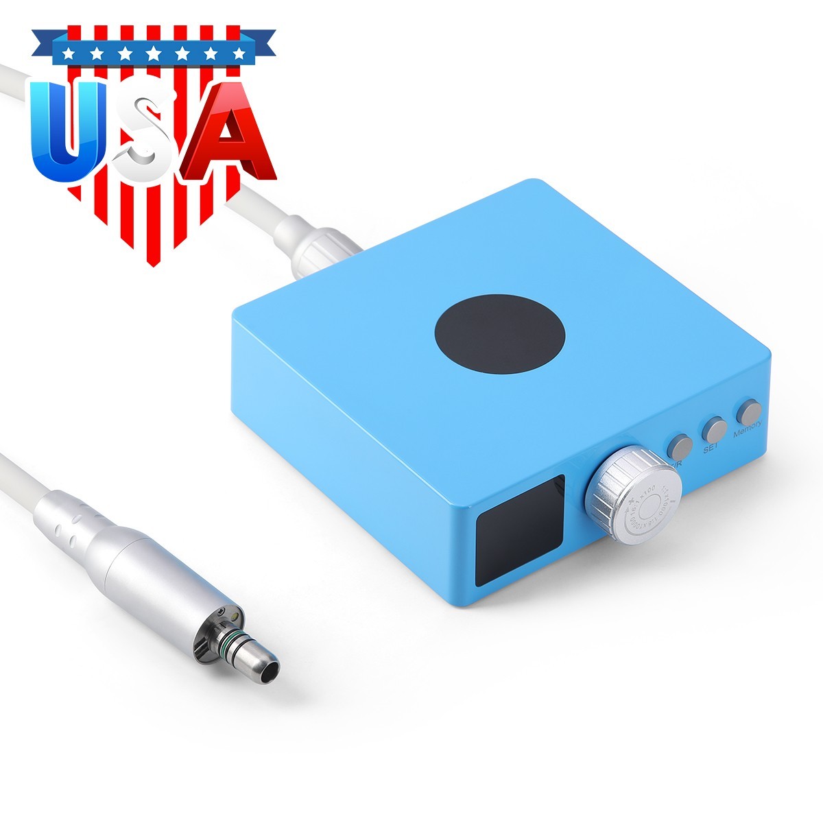Dental Electric Micro Motor Brushless LED Micromotor 4 Hole 1:1 1:5 16:1 Modes