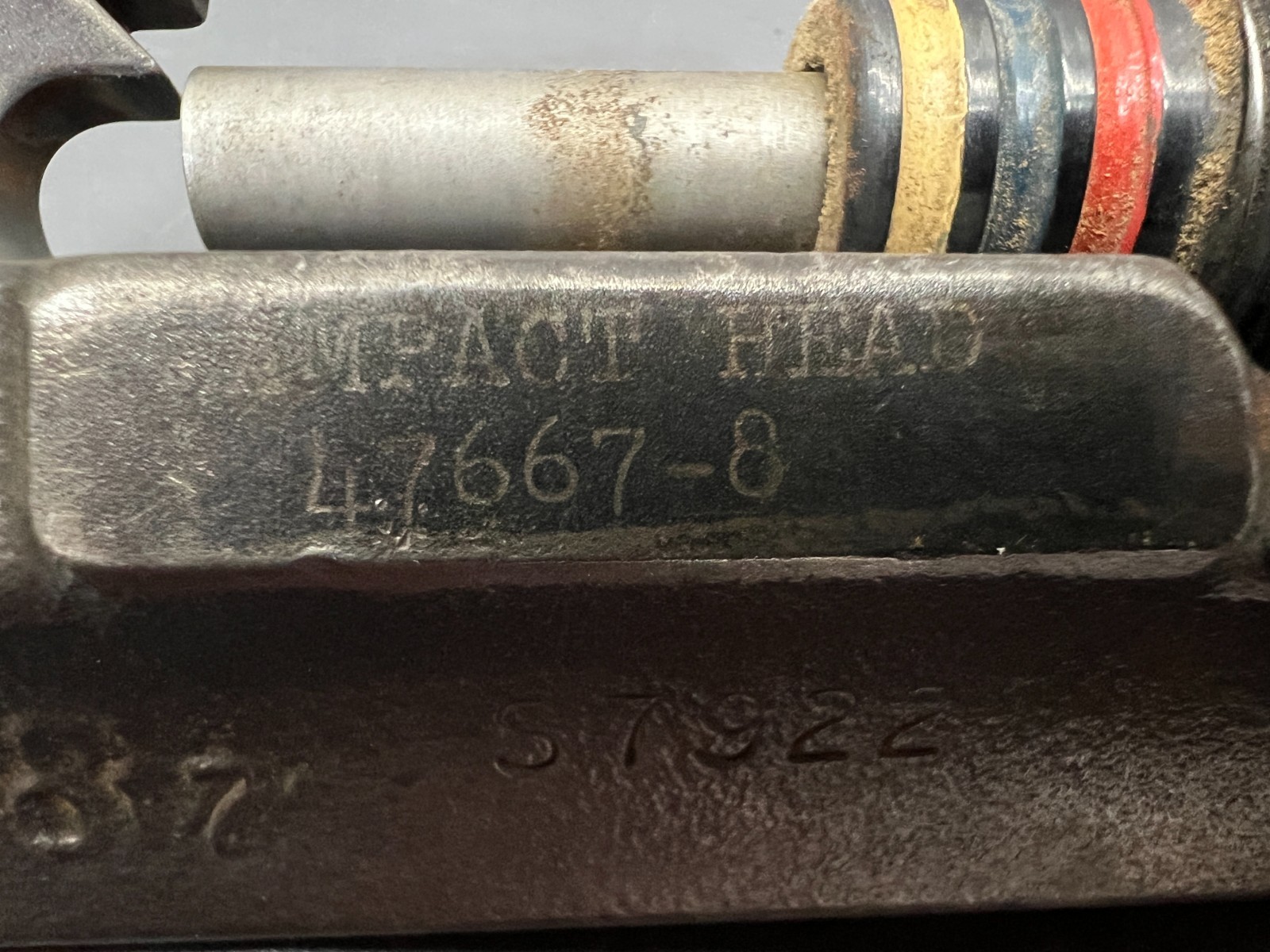 (x) AMP AMPACT TE CONNECTIVITY 47667-8 SMALL TOOL WEDGE CONNECTOR – VGC – USA