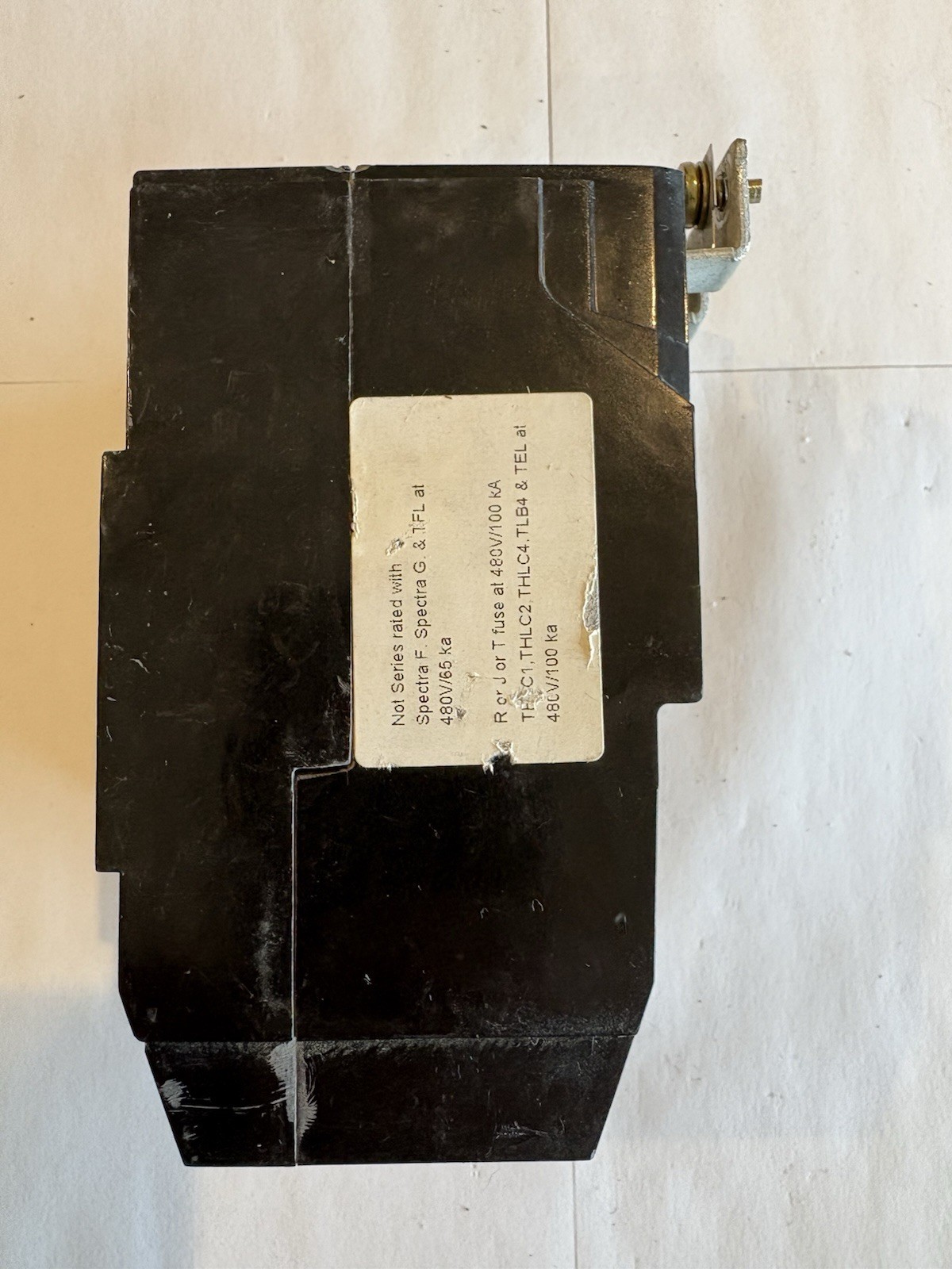 General Electric TEY TEY3100 3 Pole 100 Amp 480/277 V Circuit Breaker