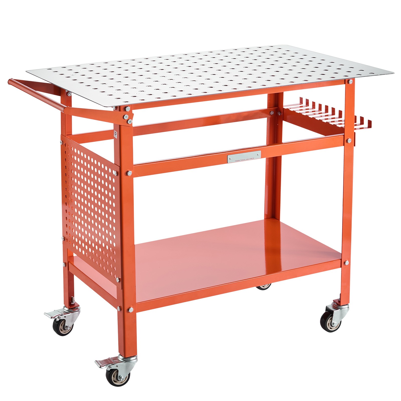 Uimoso 40″x24″ Metal Workbench with 800 lbs Load Capacity for Welding Tasks