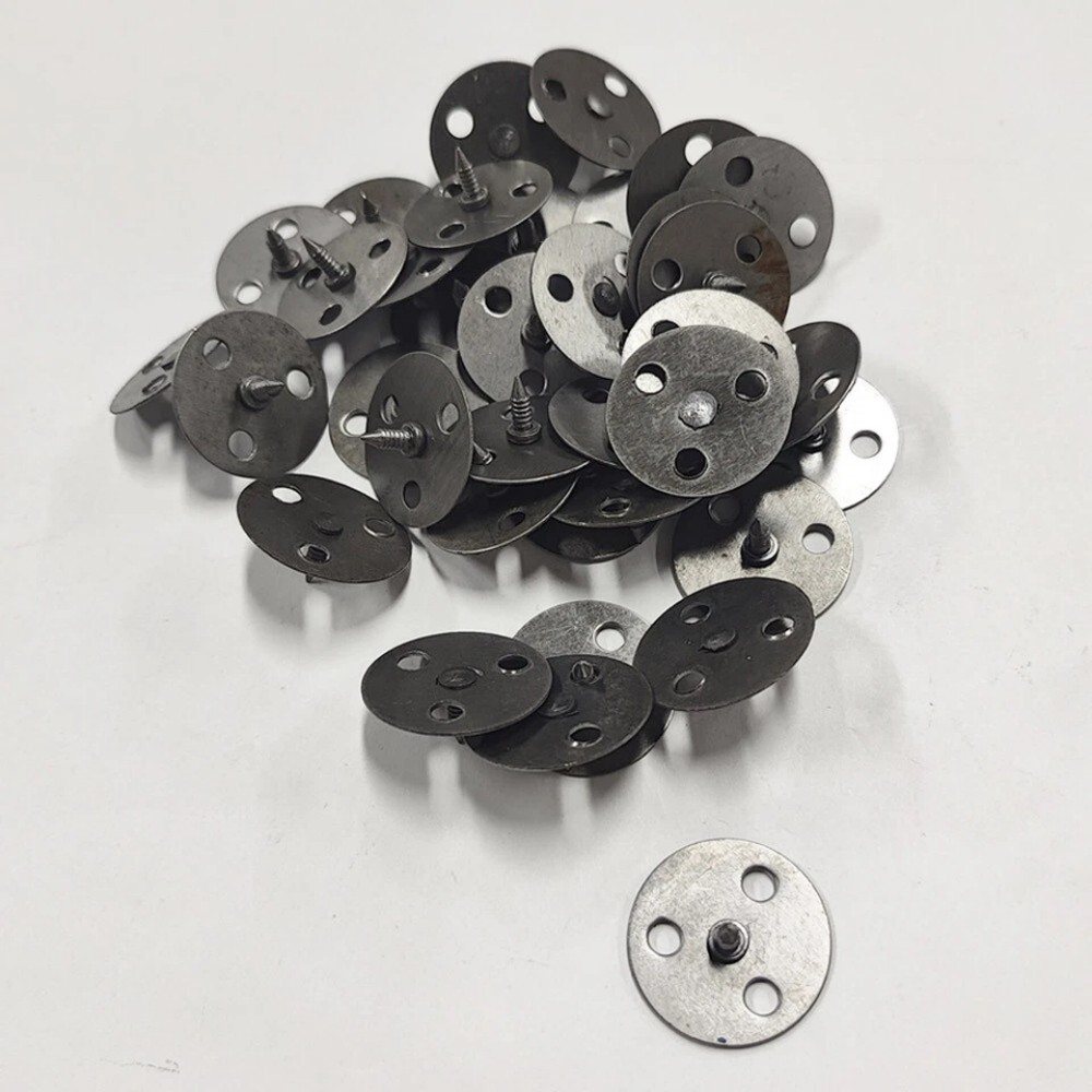 100/50Pc Tire Puncture Spikes Heavy Portable Duty Carbon Steel Round Road Spikes