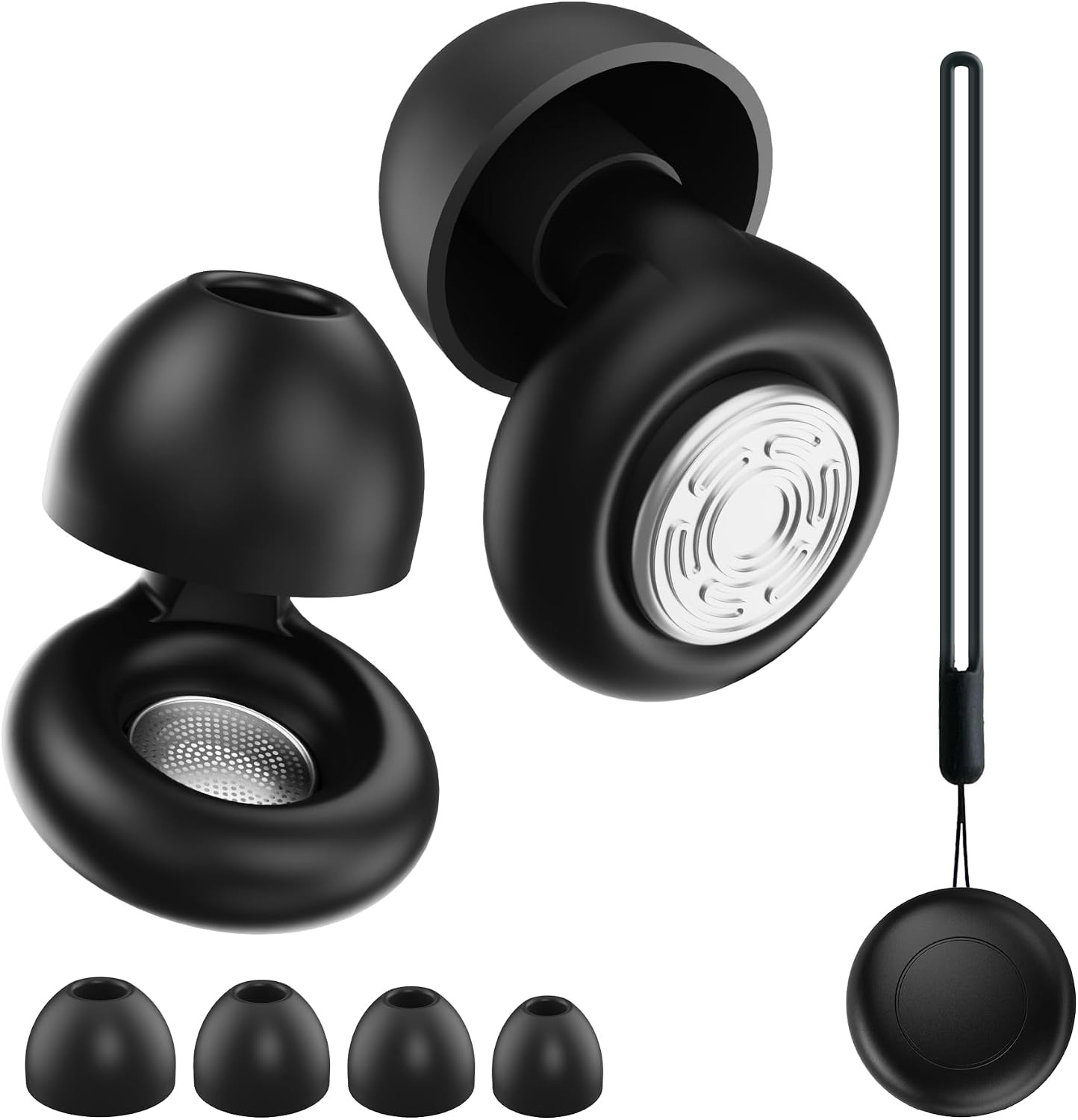 52Db Ear Plugs for Sleeping Noise Reduction Earplugs for Snoring with Case | Sof