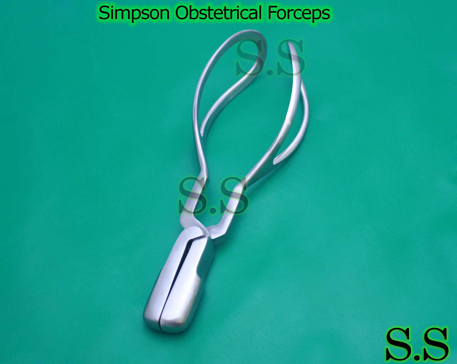 Simpson Obstetrical Forceps 9.5″ Surgical Gynecology Instruments