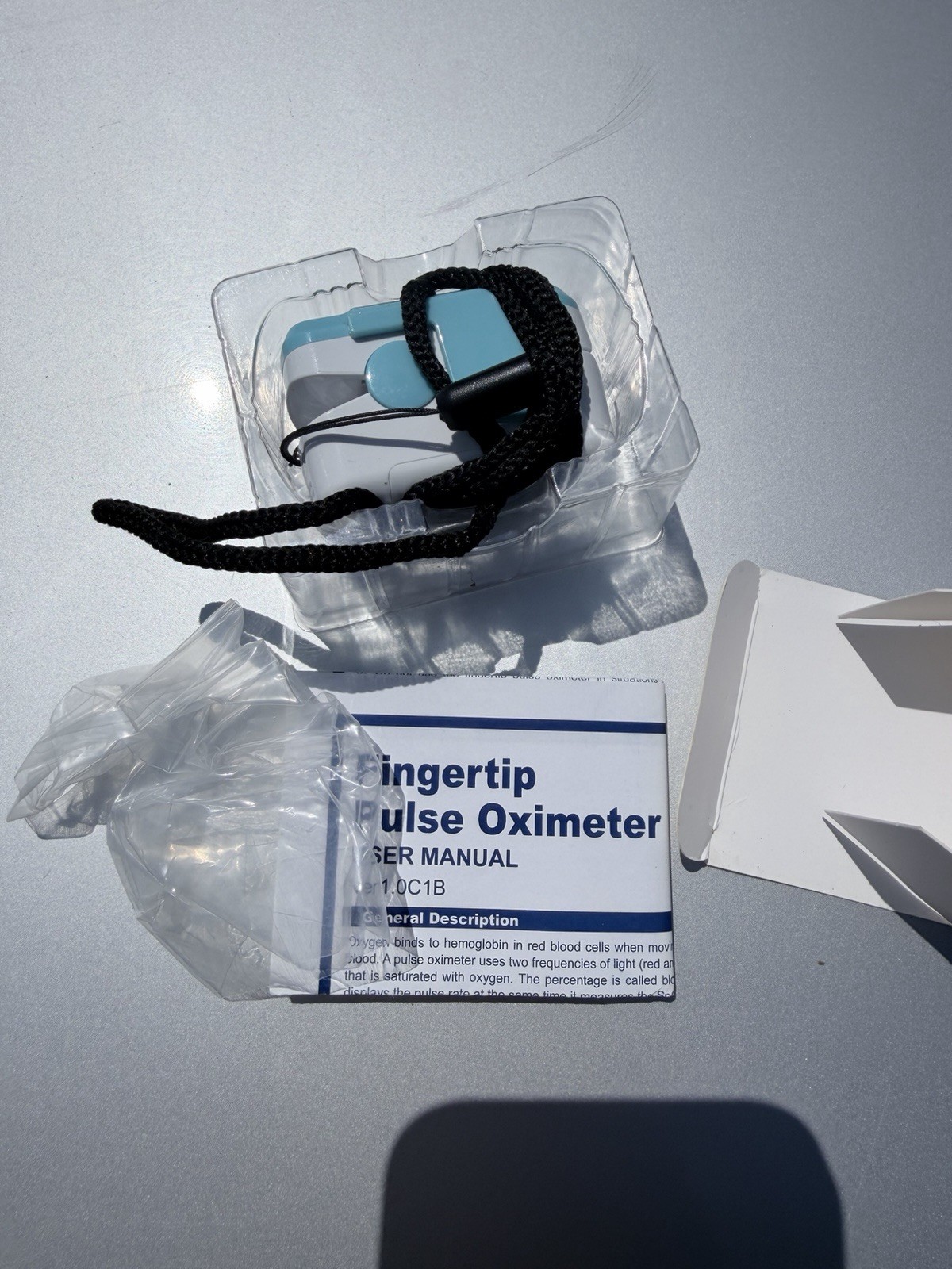 Baseline Fingertip Pulse Oximeter 12-1926 Emergency Medicine Family Monitor