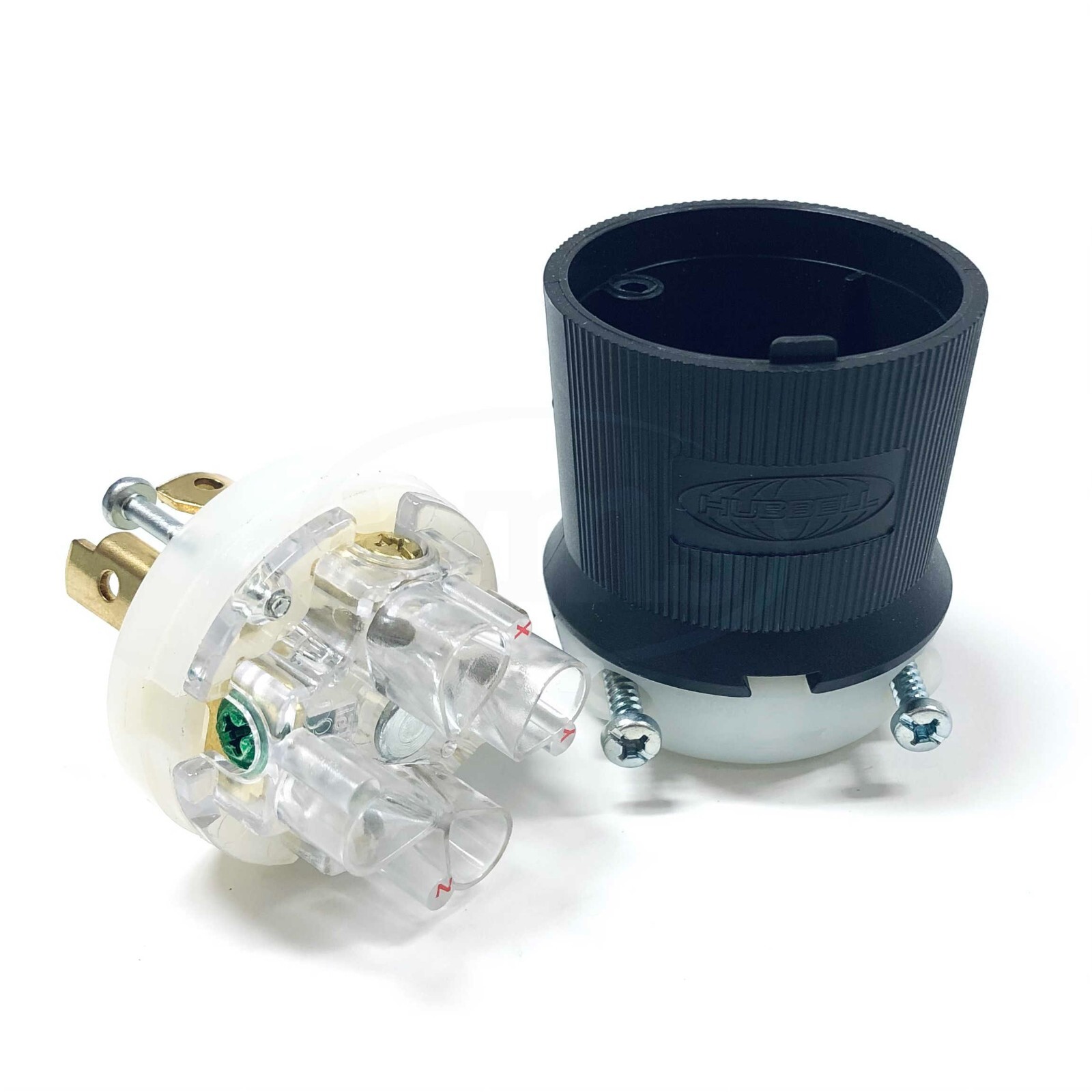 HBL2731 Hubbell InsulGrip Twist-Lock Plug 30A, 3-Phase, 480VAC, 3-Pole