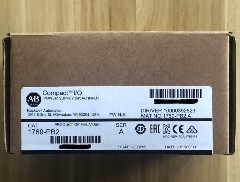 Allen-Bradley 1769-PB2 / A CompactLogix DC 2A/0.8A Power Supply 1769PB2 NEW!
