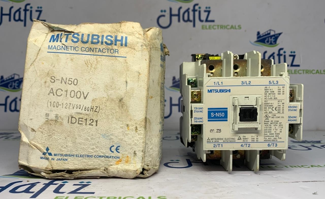 Mitsubishi S-N50 AC100 V Magnetic contactor FREE FAST SHIPPING