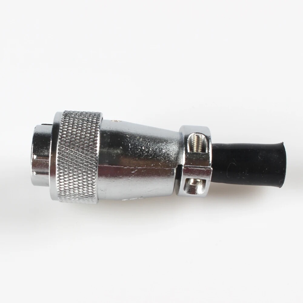 Aviation plug H20 4 Core Ceramic Plug for CNC 2.2 KW Laser Machine Spindle Motor