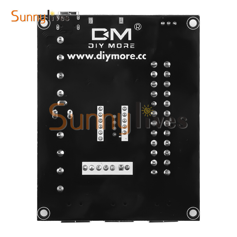 20Pin 24Pin ATX Power Supply Breakout Board Adjustable Voltage Module + Case DIY